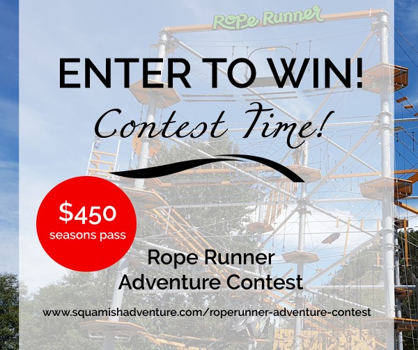 Aerial Runner Ropes Course – Seasons Pass Contest