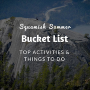 Squamish Summer Bucket List