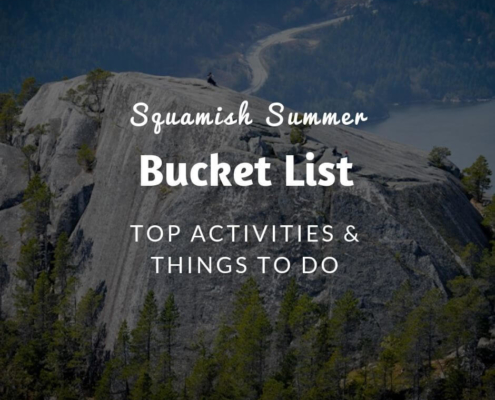 Squamish Summer Bucket List